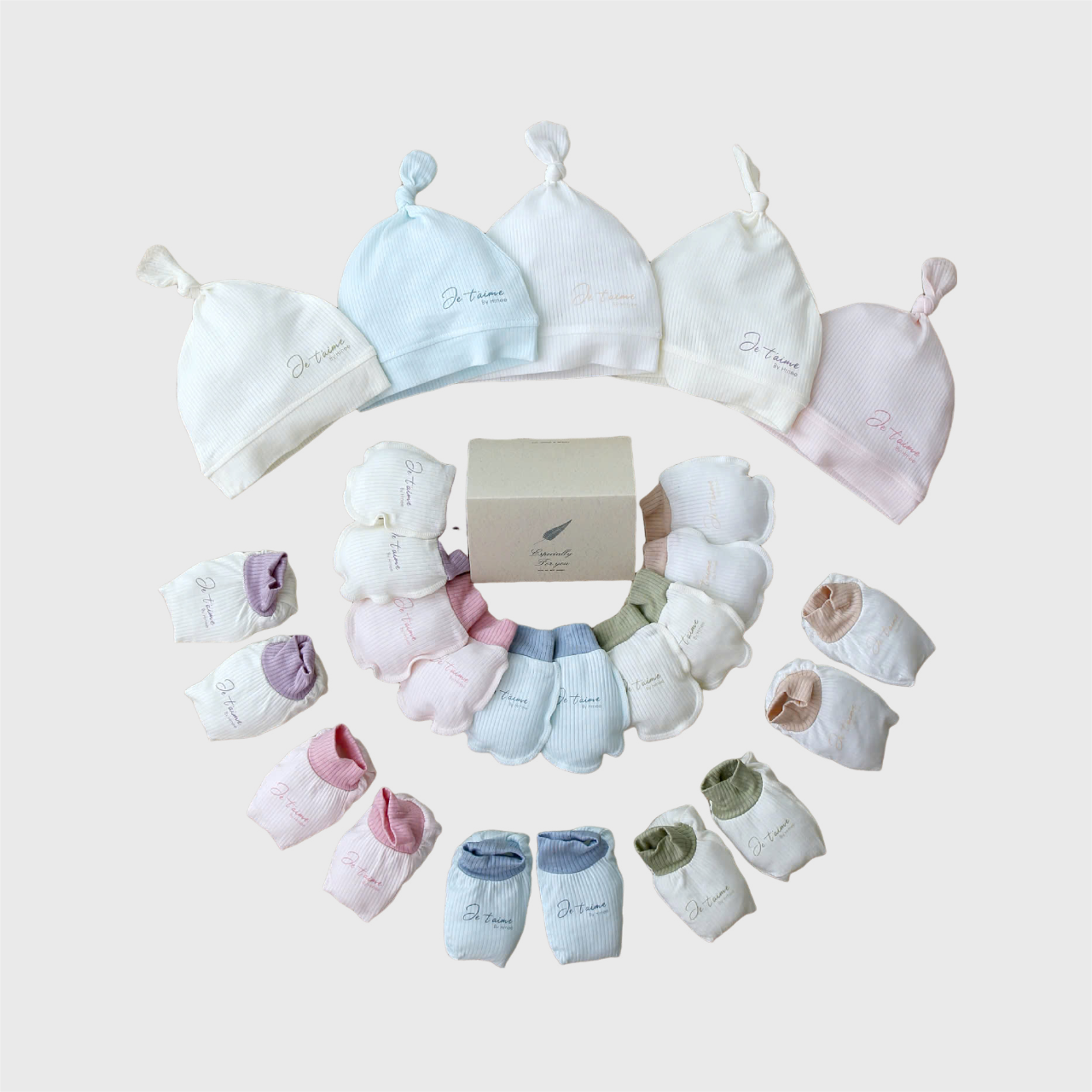 mittens, hat, foot cover for baby, newborn accessories