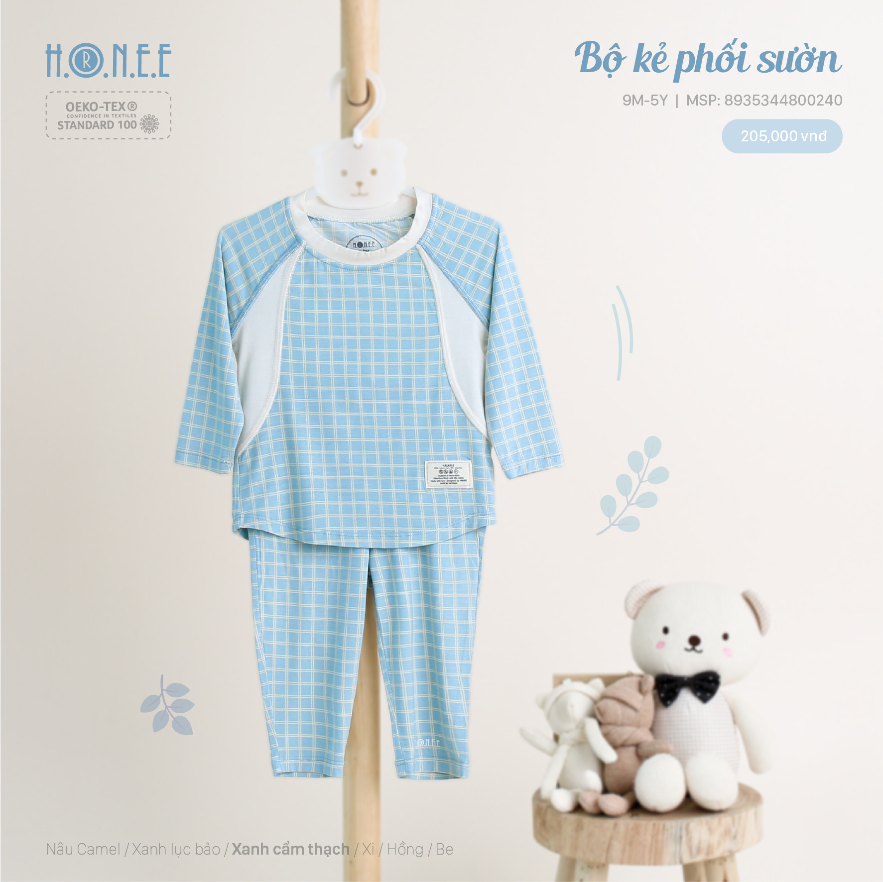 z5700398083114_c5c01a4c5084b589e6fc4f1c8145a5e7 blue kid clothing, long t-shirt, long pant, kid clothes in autumn