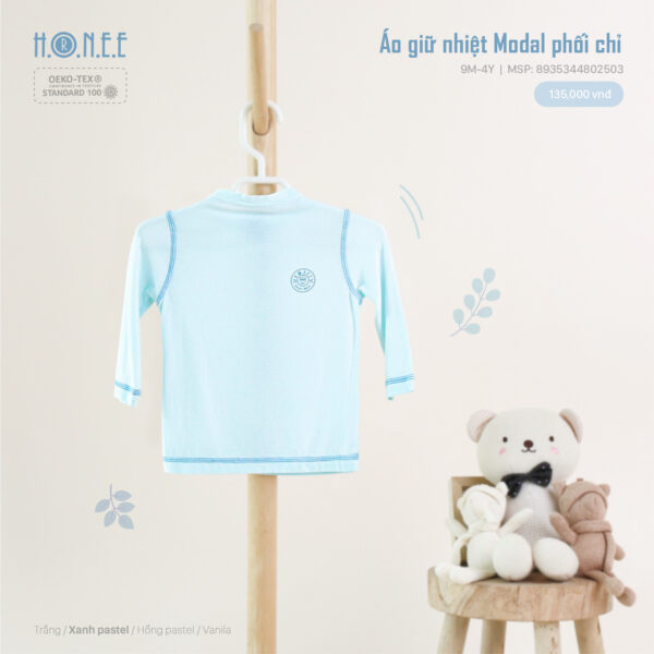 blue thermal shirt for kid