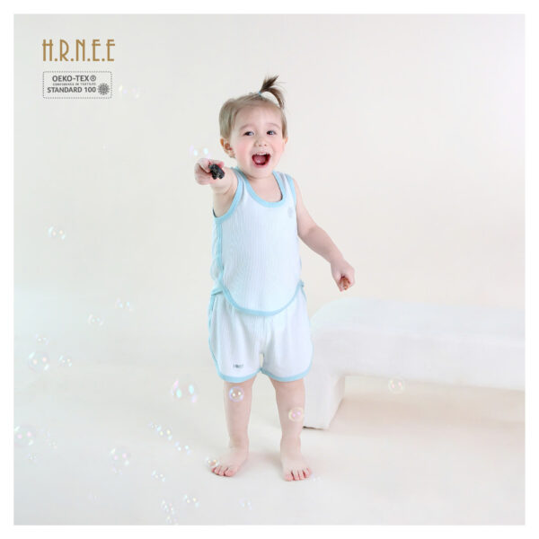 kids wearing a tank top set