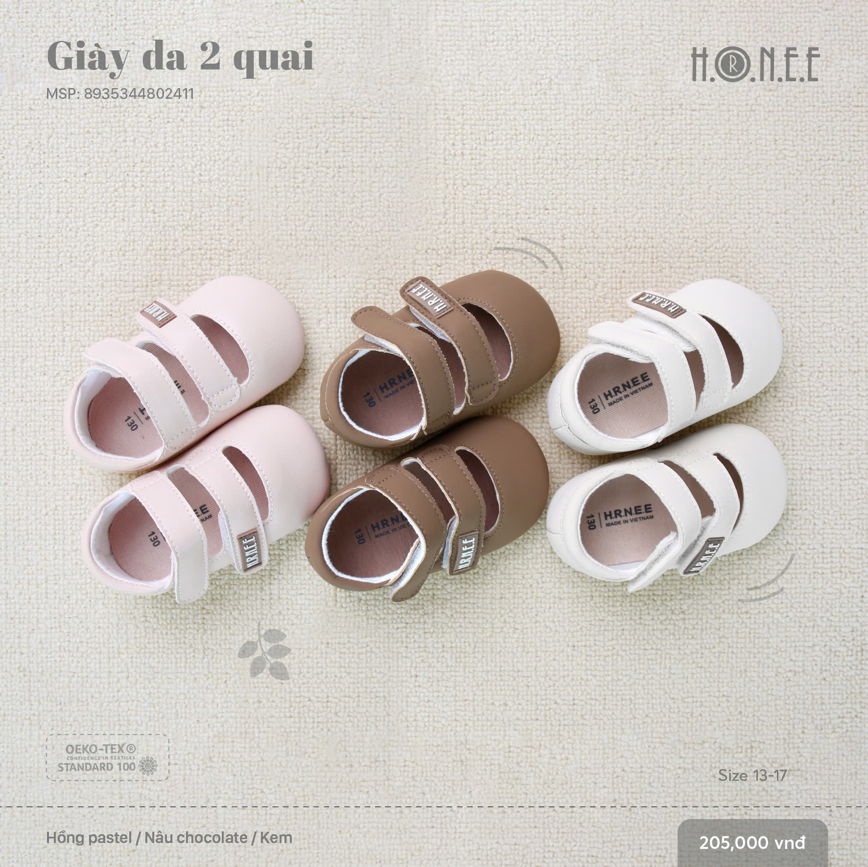 Two-strap leather shoes for kids Two-strap leather shoes for kids
