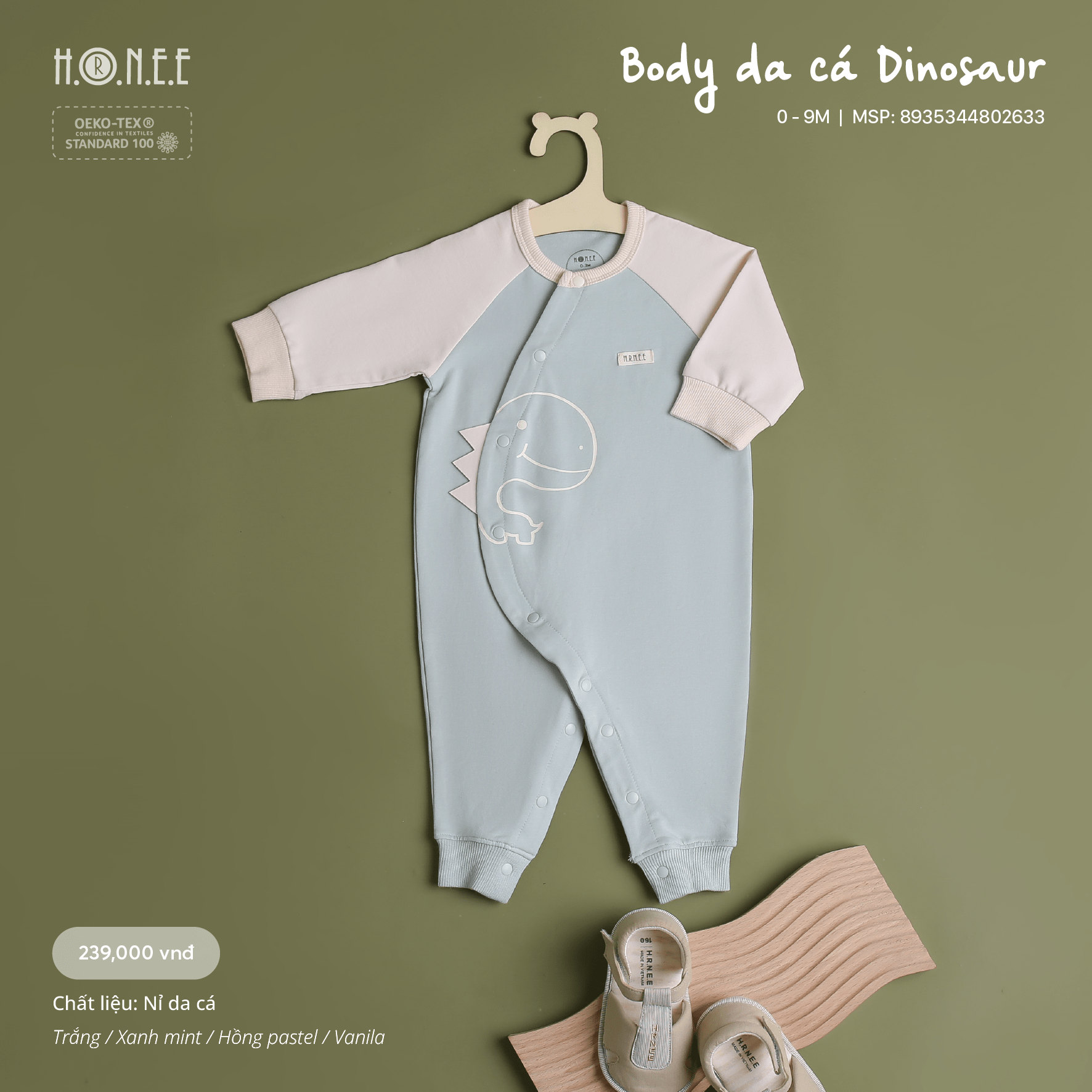 Mint newborn body suit Mint newborn body suit