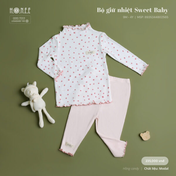 pink thermal set for kids