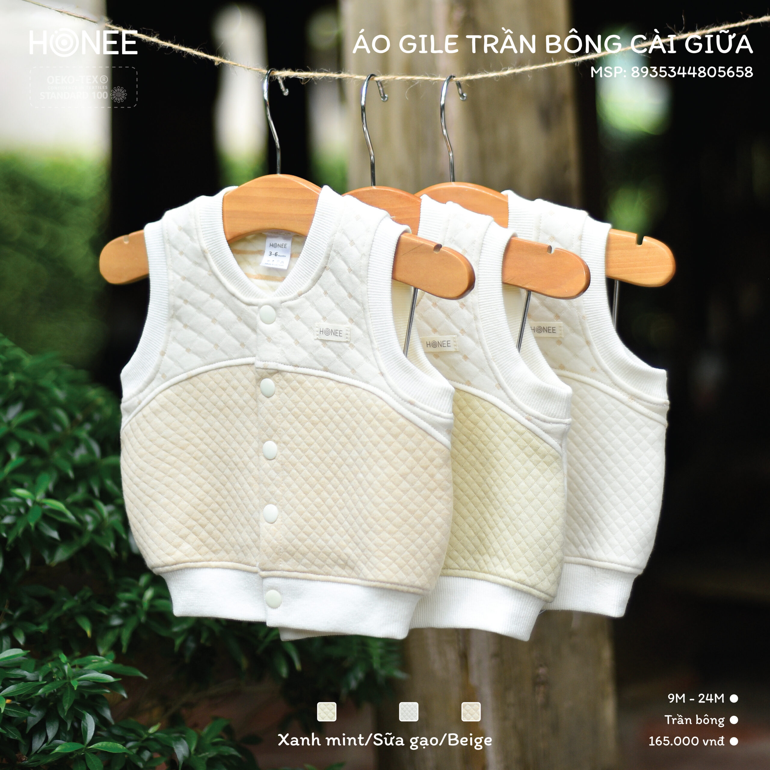 5658-Áo gile trần bông cài giữa-01